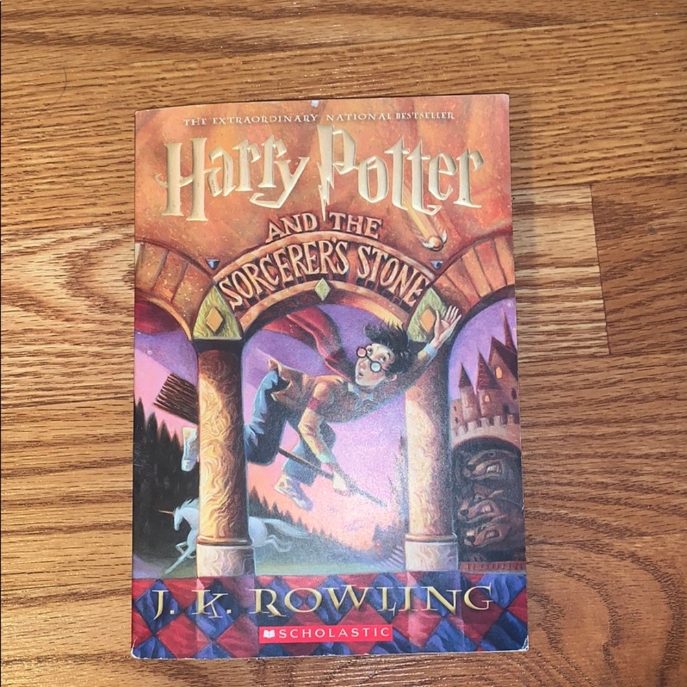 Harry Potter paper back book